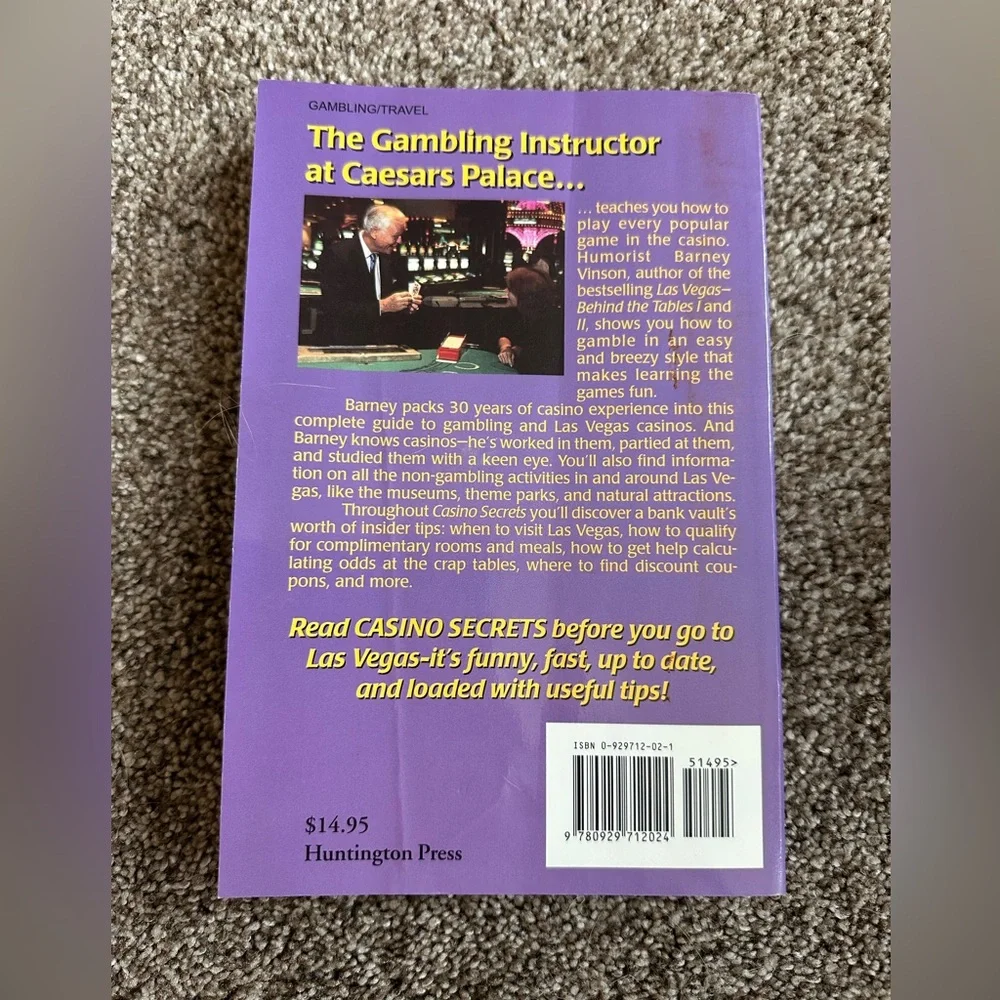 Casino Secrets by, Barney Vinson